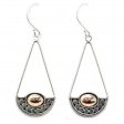 (image for) Silver & Gold Earring - Luna Balance