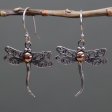 (image for) Silver & Gold Earring - Dragonflies