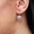 (image for) Silver & Gold Earring - Mandala Hearts