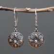 (image for) Silver & Gold Earring - Classic Round