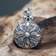 (image for) Silver & Gold Pendant - Classic Round