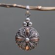 (image for) Silver & Gold Pendant - Classic Round
