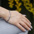 (image for) Silver & Gold Bracelet - Unisex Twin Chain