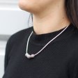 (image for) Silver & Gold Necklace -Tri