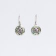(image for) Shell & Silver Earrings - Frangipani - Abalone