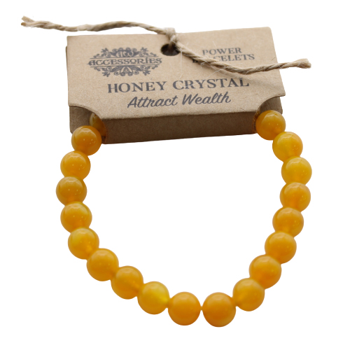 (image for) Power Bracelet - Honey Crystal