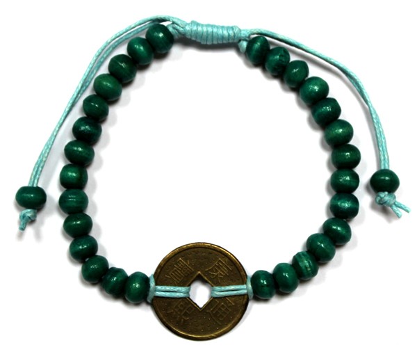 (image for) Good Luck Feng-Shui Bracelets - Green