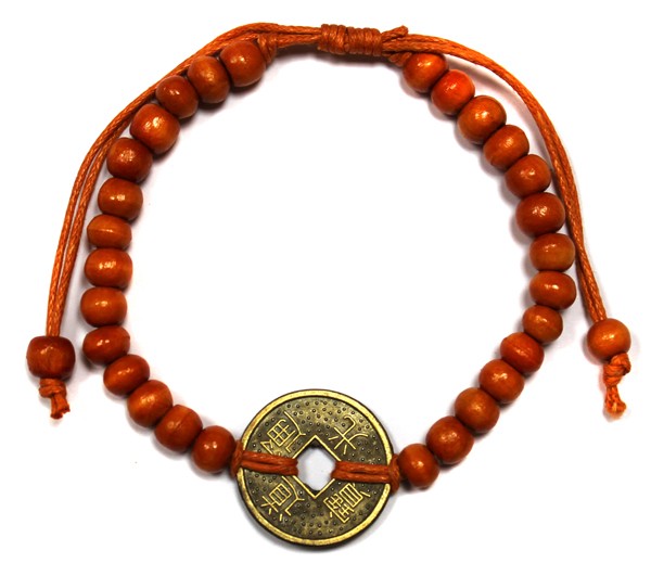 (image for) Good Luck Feng-Shui Bracelets - Orange