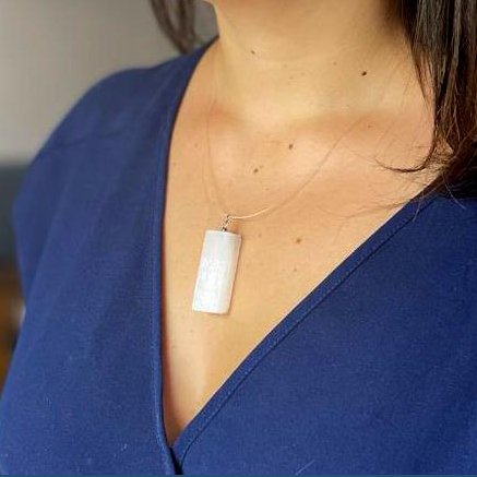 (image for) Selenite Natural Pendant