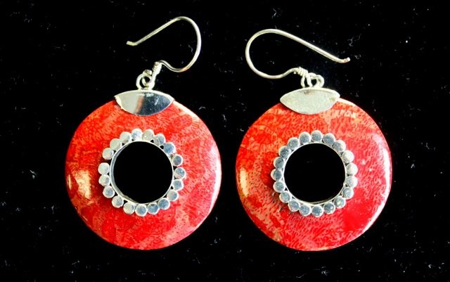(image for) 925 Silver Earrings - Do-nuts